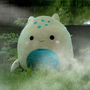 Squishmallows 16" Alec the Olive Green Loch Ness Monster Plush Toy